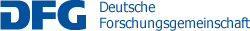Logo: Deutsche Forschungsgemeinschaft (DFG) - zur Homepage